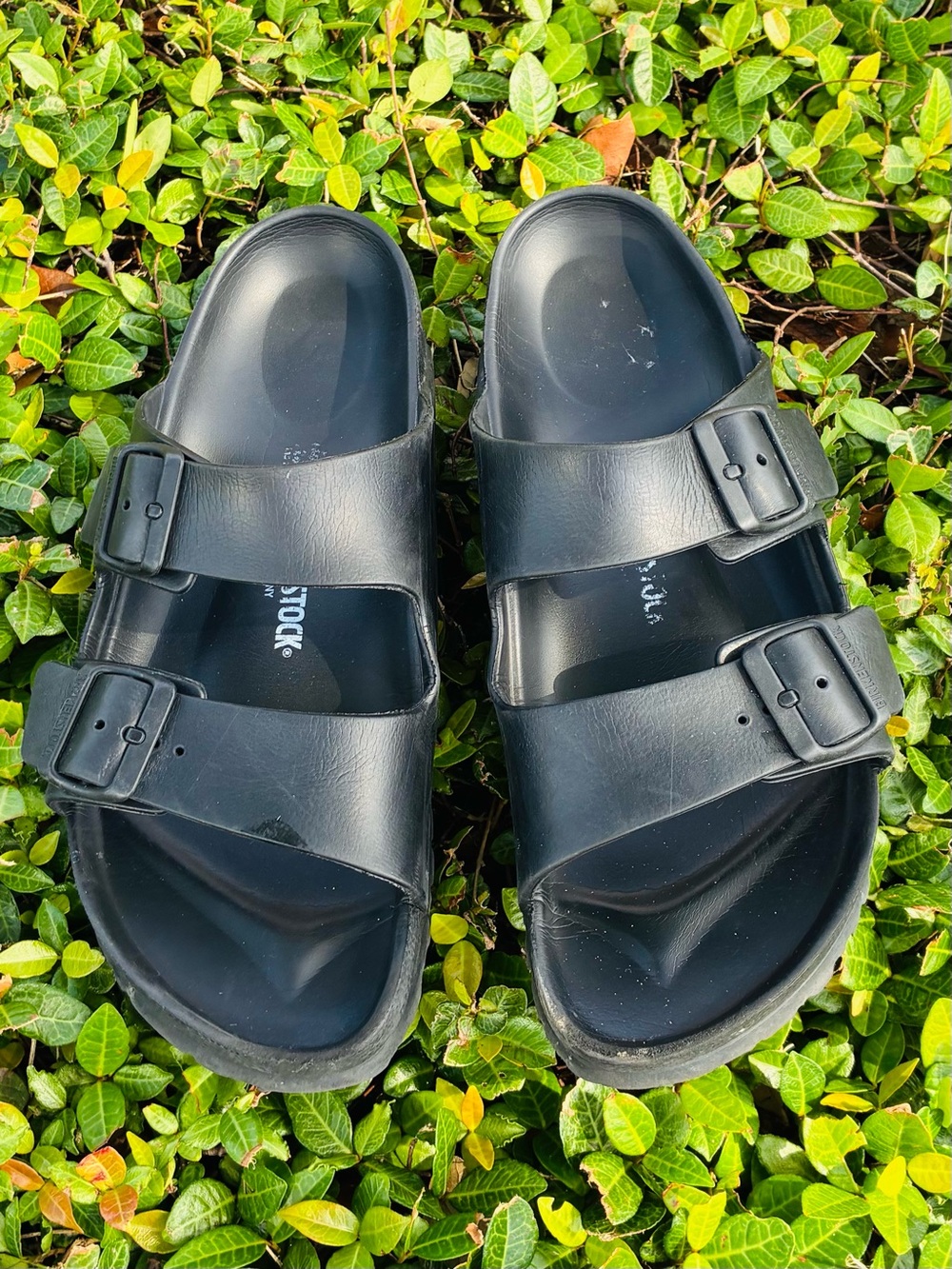 Birkenstock Arizona Eva Sandals, Size 41 - Black.